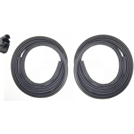 Fairchild Industries Kf3085 - 1999-2016 Ford F-250 Crew Cab Rear Door Seal Kit KF3085